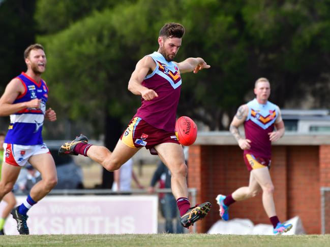 Hussey played for Newcomb before moving to South Warrnambool. Picture: Stephen Harman