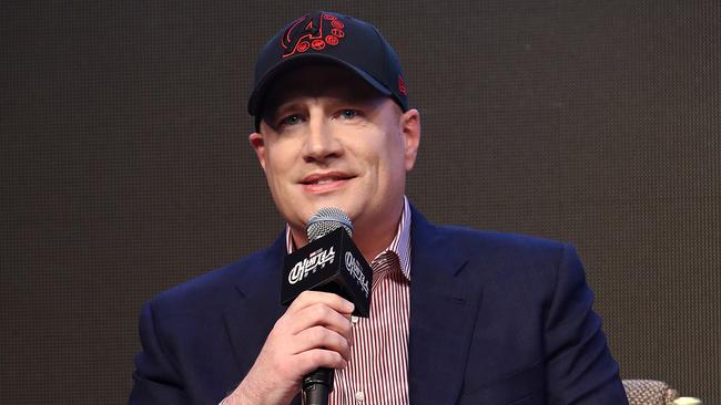 Marvel Studio head Kevin Feige — the driving force of the MCU — says people will keep coming to see superhero movie as long as they keep making good ones. Picture: Chung Sung-Jun/Getty Images for Disney