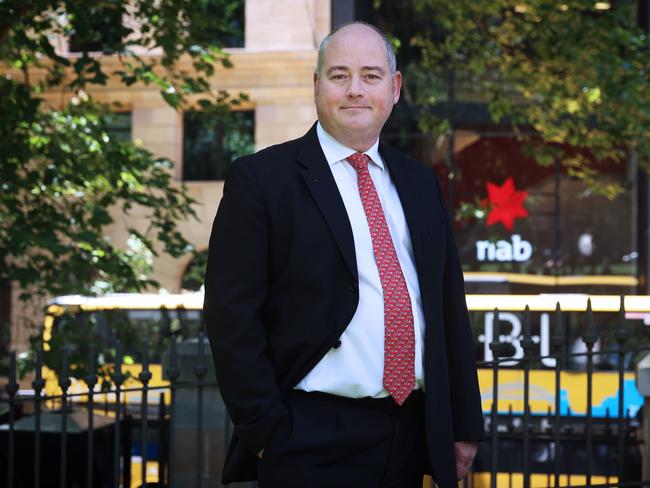 NAB chief executive Andrew Irvine.