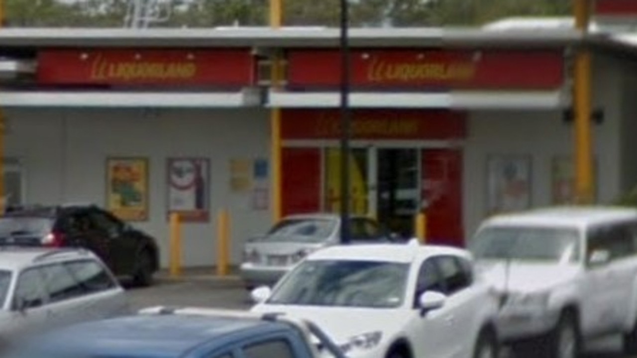 Police are hunting for an armed person after a liquor store was held up at Knifepoint in New Auckland on Monday morning.