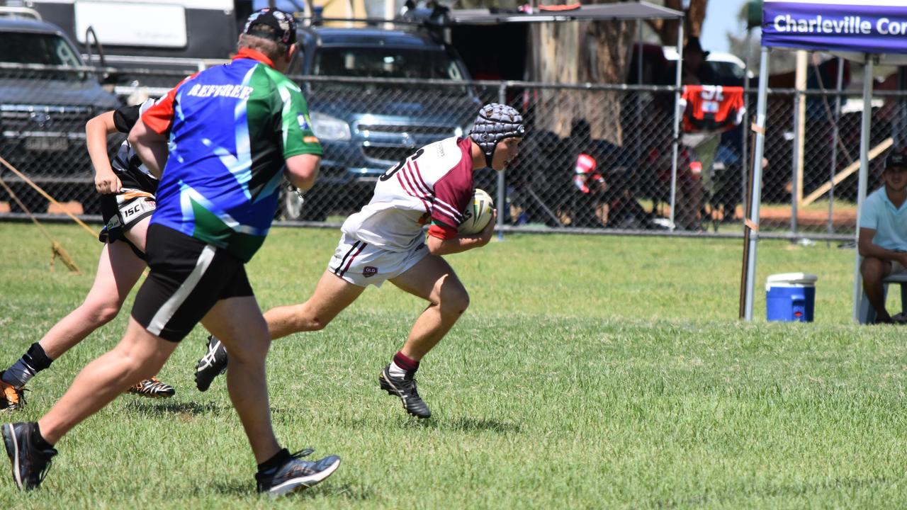 Mitchell Magpies v Wallumbilla-Surat Redbulls U16. Adrian Vowles Cup 2020.
