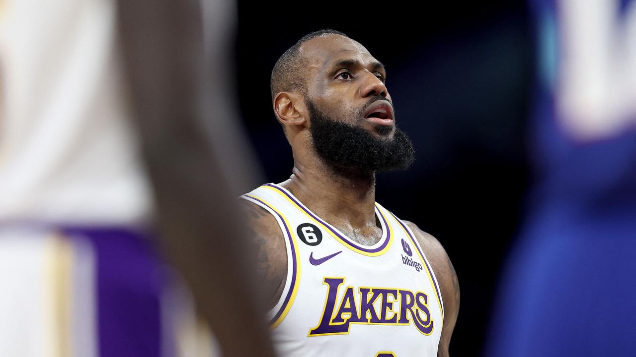 LeBron is so close now. Photo: Sean M. Haffey/Getty Images/AFP