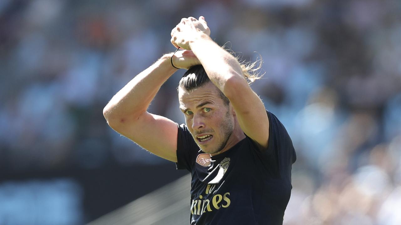 Gareth Bale’s biggest difficulty against Celta Vigo was with his hair. (AP Photo/Luis Vieira)