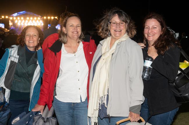 Lisa Mason, Emily Wright, Jill Tedman, Michelle Wright from Sarina at Legends on the Lawn at Harrup Park Country Club.Picture: Michaela Harlow