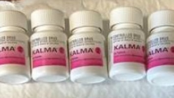 Kalma, an anti-anxiety drug was among the goods seized by police. Picture: Queensland Police Service