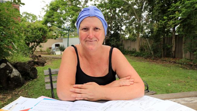 Well known music teacher Ovarian cancer battler Susannah Callaghan wants women to stop ignoring messages from their bodies. Photo: Scott Powick