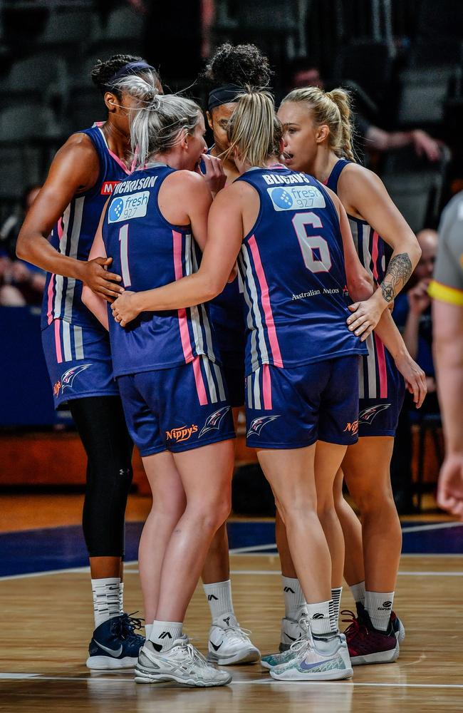 Adelaide Lightning face possible extinction from the WNBL. Picture: MORGAN SETTE