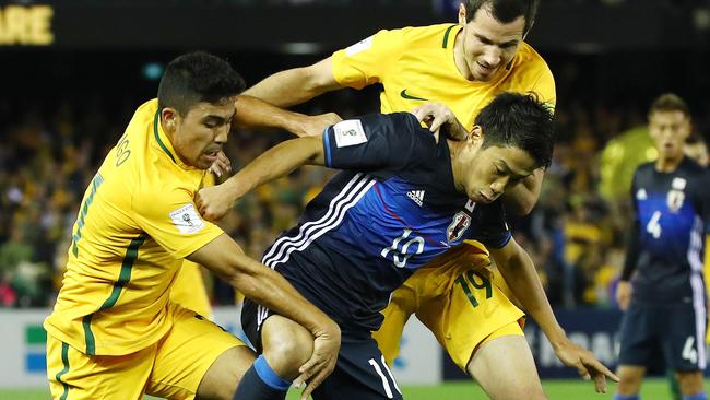 The Socceroos will be wise to keep another close eye on Shinji Kagawa.