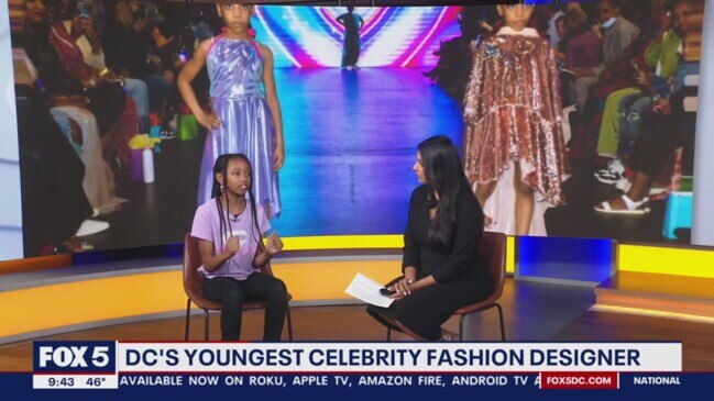 One-on-one with DC’s youngest celebrity fashion designer | The Courier Mail