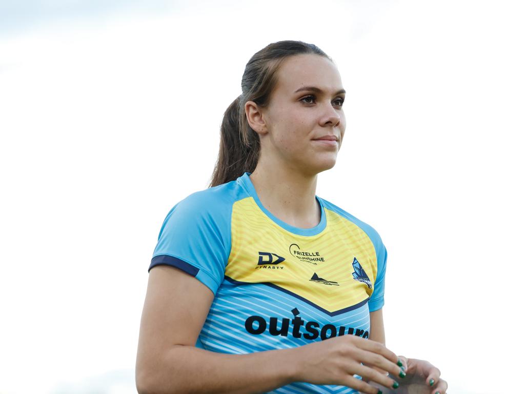 Georgia Grey has made the switch from Rugby Union to the NRLW, after signing with the Titans. Picture: Titans Media