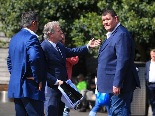 Crown resorts owner James Packer in Melbourne. Aaron Francis/The Australian