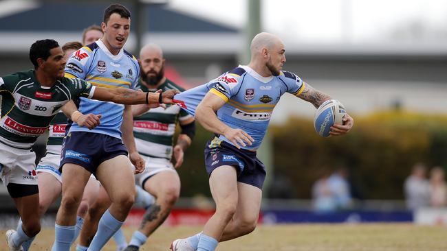 Jack Ahearn in action for the Devils against Ipswich. Picture: AAP Image