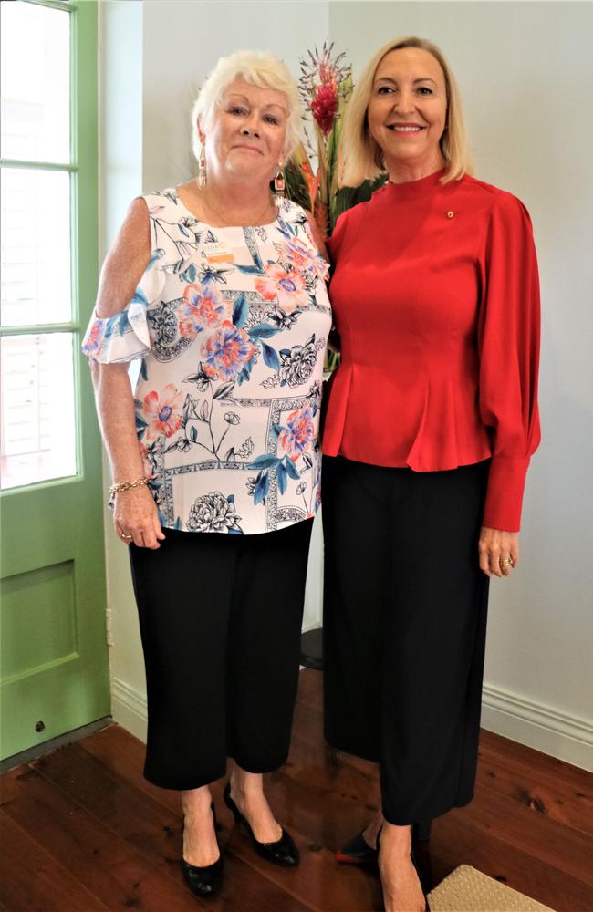 Council on the Ageing NT CEO Sue Shearer with VAD report co-chair Vicki O’Halloran.