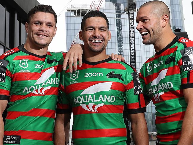 South Sydney players James Roberts, Cody Walker and Braidon Burns are right behind the indigenous employment program.