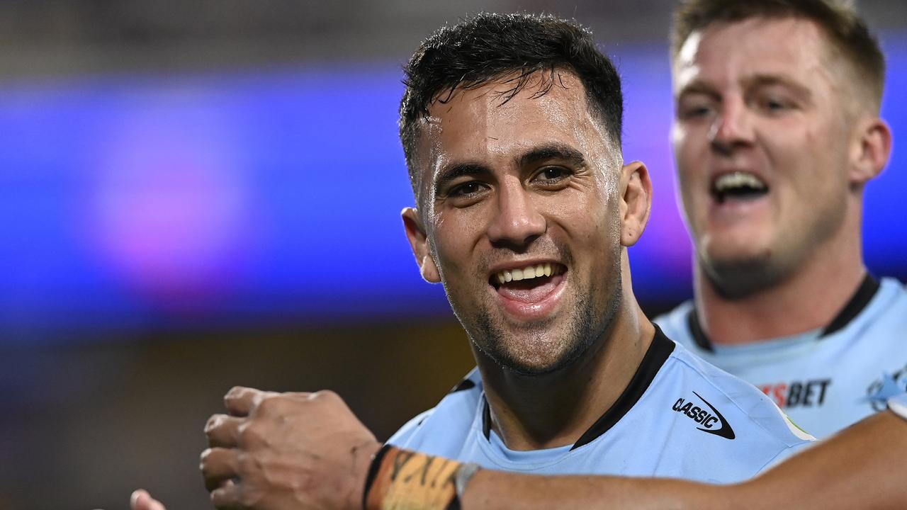 Kayal Iro will play on Saturday night despite reports he would miss the preliminary final through injury. Picture: Ian Hitchcock/Getty Images