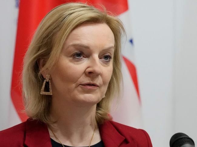 British Foreign Secretary Liz Truss. Picture: Efrem Lukatsky / POOL / AFP