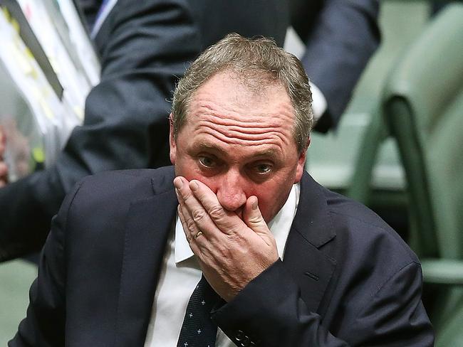 The government is in crisis after it was revealed Barnaby Joyce is a NZ citizen. Picture: Kym Smith