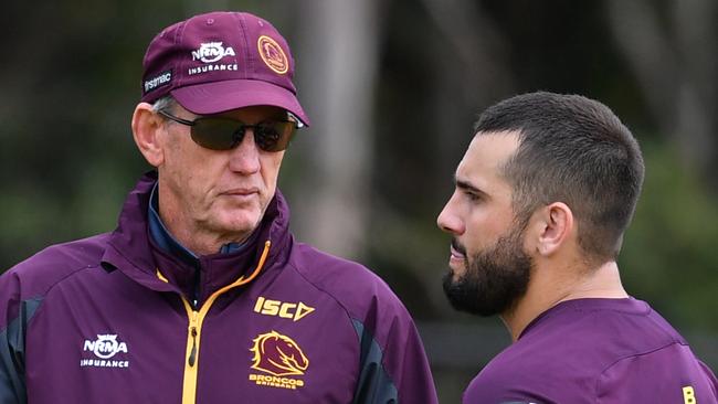 Wayne Bennett told Jack Bird to honour his contract with the Broncos. Picture: AAP 