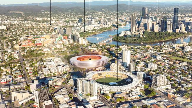 Kirk Studio Architects GABBA Stadium proposal - The Brisbane 2032 Olympic and Paralympic Games will one of the most important events for Brisbane and Queensland in our States 155 year history. Picture Kirk Studio