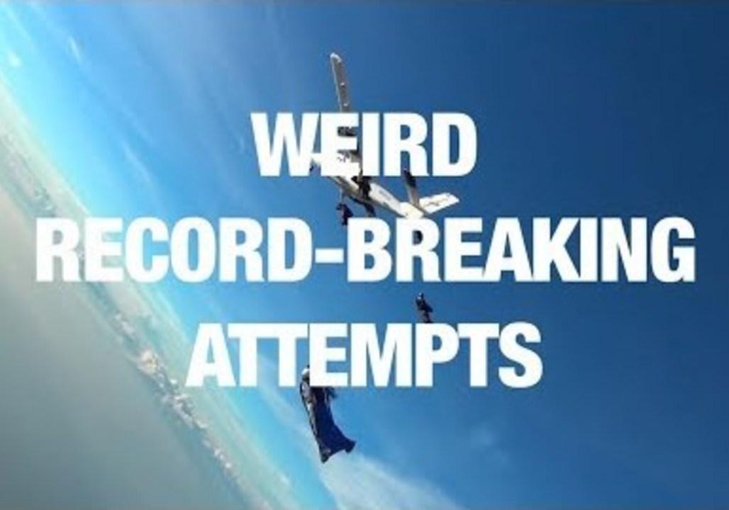 Weird Record-Breaking Attempts