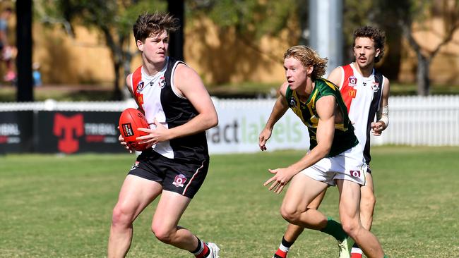 Morningside player Thalayn Ryschka QAFL colts Morningside V Marcoochydore Saturday May 13, 2023. Picture, John Gass