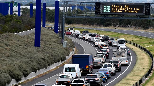 The Hume Freeway will undergo a $50 million major road upgrade. Picture: Nicole Garmston