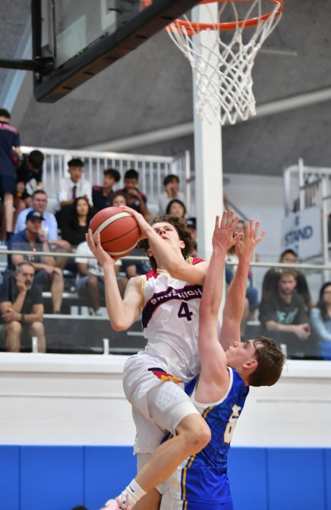 Nudgee V BSHS. Basketball. Saturday September 7, 2024. Picture, John Gass