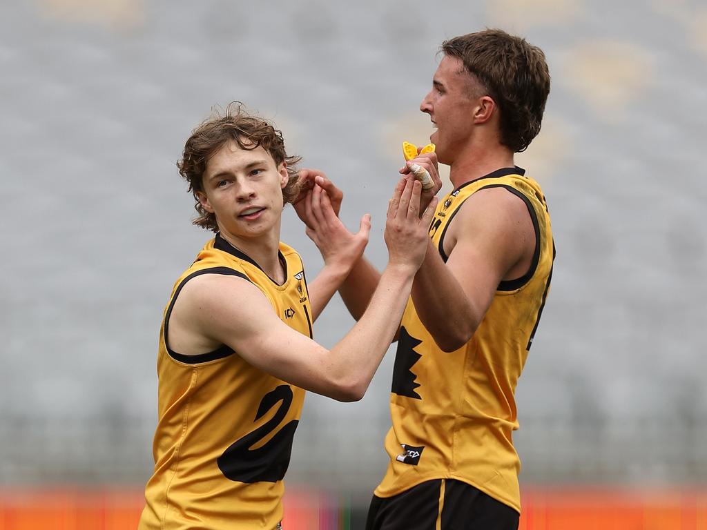 Cody Angove and Bo Allan were the first Western Australians taken in the draft.