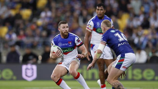 With Jackson Hastings and Sean O’Sullivan in the halves, the Newcastle Dolphins would be a well-oiled machine. Picture: Getty Images.