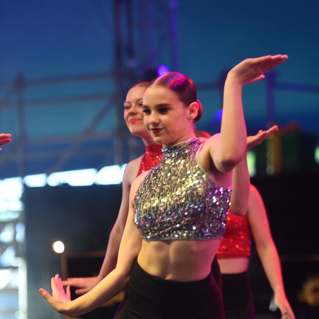 Carols by Candlelight at Riverway 2022. Performers from Townsville Academy of Performing Arts. Picture: Evan Morgan