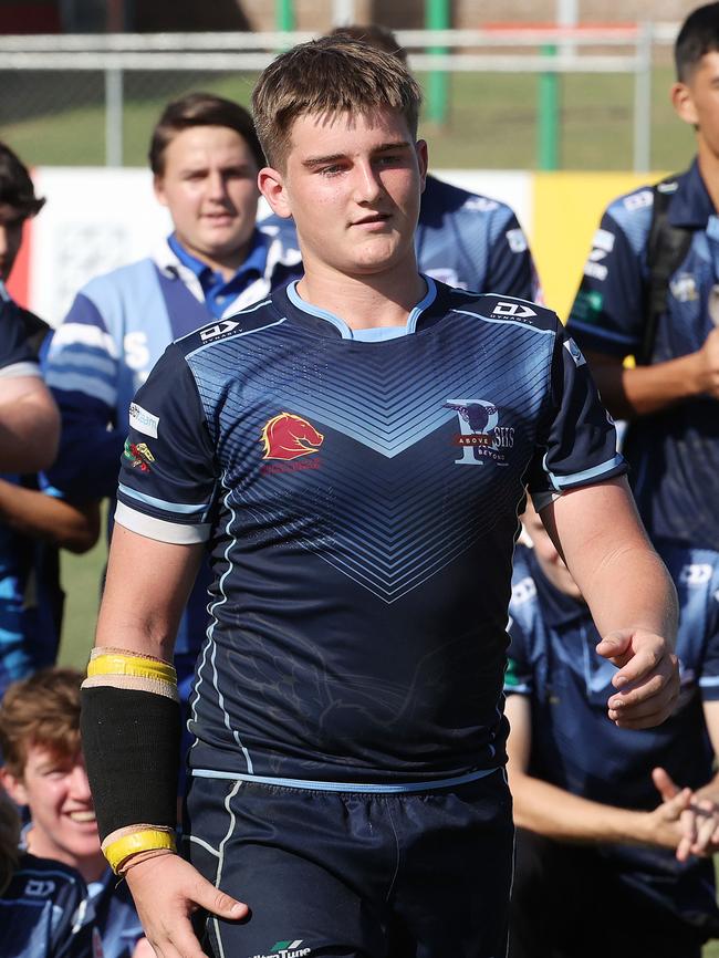 Man of the Match Redcliffe 9. Jack Cameron, Redcliffe and Clairvaux MacKillop College, Wynnum Manly Leagues Club. Picture: Liam Kidston.