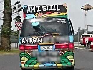 Northern Rivers locals are outraged that the offensive tags on wicked campers are still legal in NSW. Beth Hansen