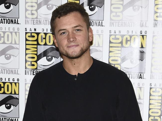 Taron Egerton probably should have realised who he was playing with when he started the prank war. Picture: Al Powers/Invision