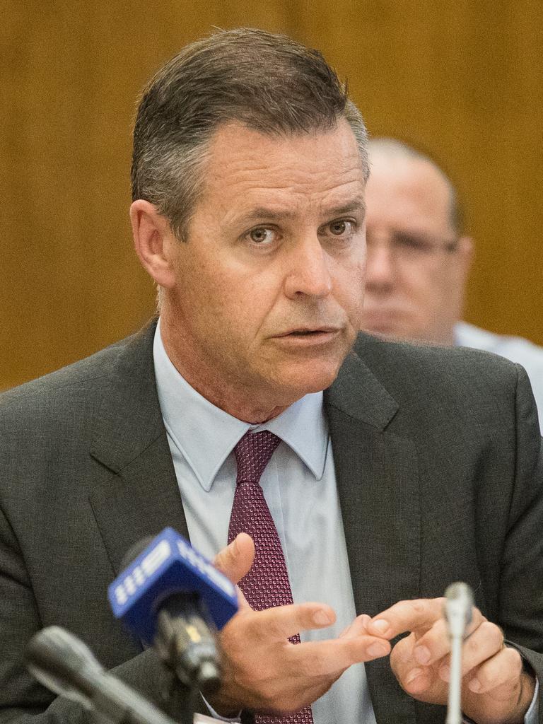 Treasury boss Rick Persse is overseeing the investigation because Mr Soulio is currently his employee. Picture: Matt Loxton