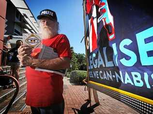 PRESIDENT: Michael Baulderstone, President of The Nimbin HEMP Embassy. Picture: Patrick Gorbunovs