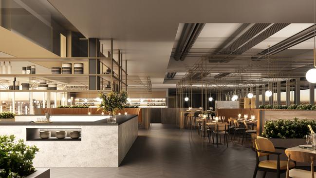 The hotel will include alfresco dining, a restaurant and a bar.