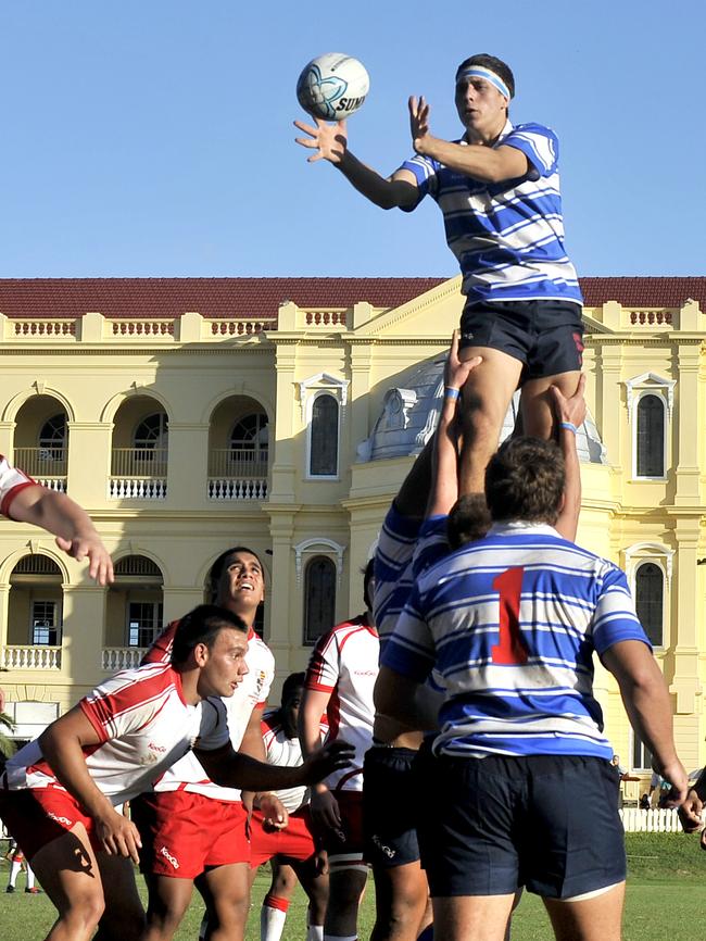 Nudgee plays State High on Saturday.