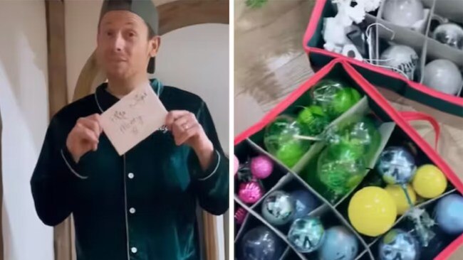 Stacey Solomon's husband stole her Christmas pizza money. Photo: Instagram