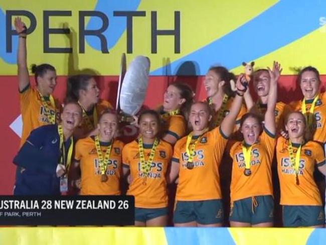 Aussie women triumph over NZ in final