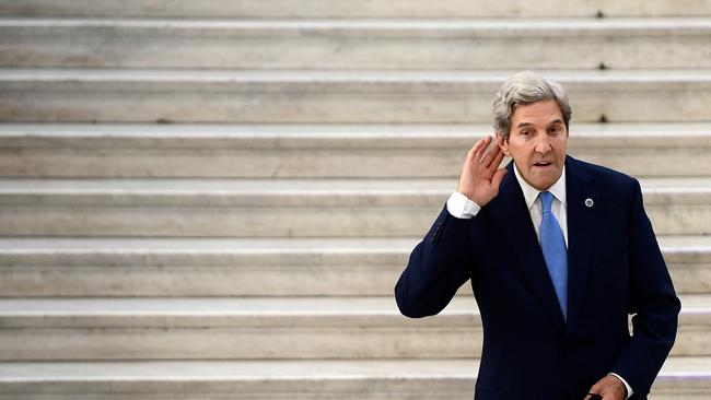 US Special Presidential Envoy for Climate John Kerry. Picture: AFP