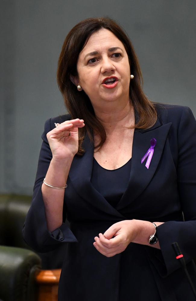 Premier Annastacia Palaszczuk has asked the state’s chief legal counsel to determine if four emails sent to and from her personal accounts were public records. Picture: Dan Peled