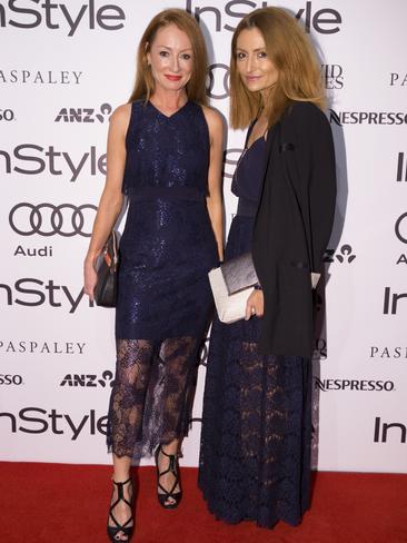 Alex Smart and Genevieve Smart at the 2014 InStyle and Audi Women of Style Awards, The entertainment Quarter, Sydney. (Pictures Justin Lloyd)