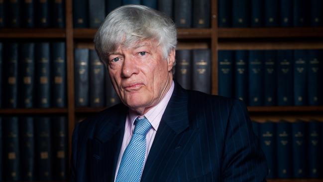 Human rights barrister Geoffrey Robertson.