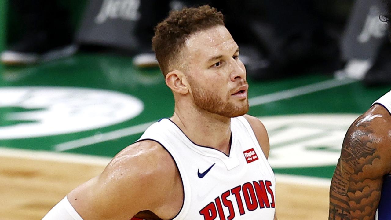 Blake Griffin’s time at Detroit appears to be over. (Photo by Maddie Meyer/Getty Images)