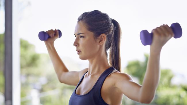 Small hand weights are inexpensive and can really mix up your workout.