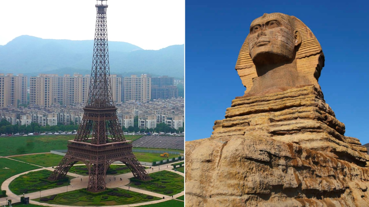 Inside China's bizarre 'fake' landmarks