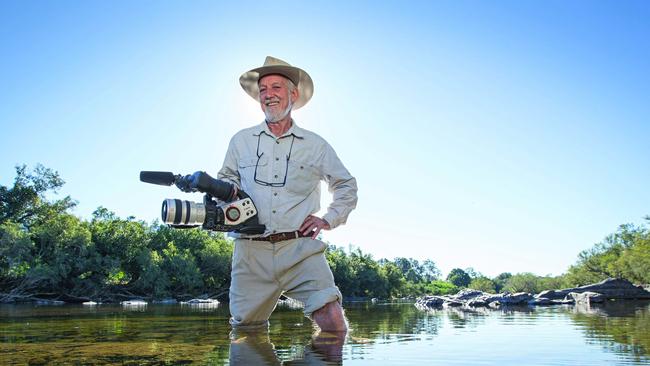 Jim Frazier on his property near Taree, NSW. Picture: Lindsay Moller