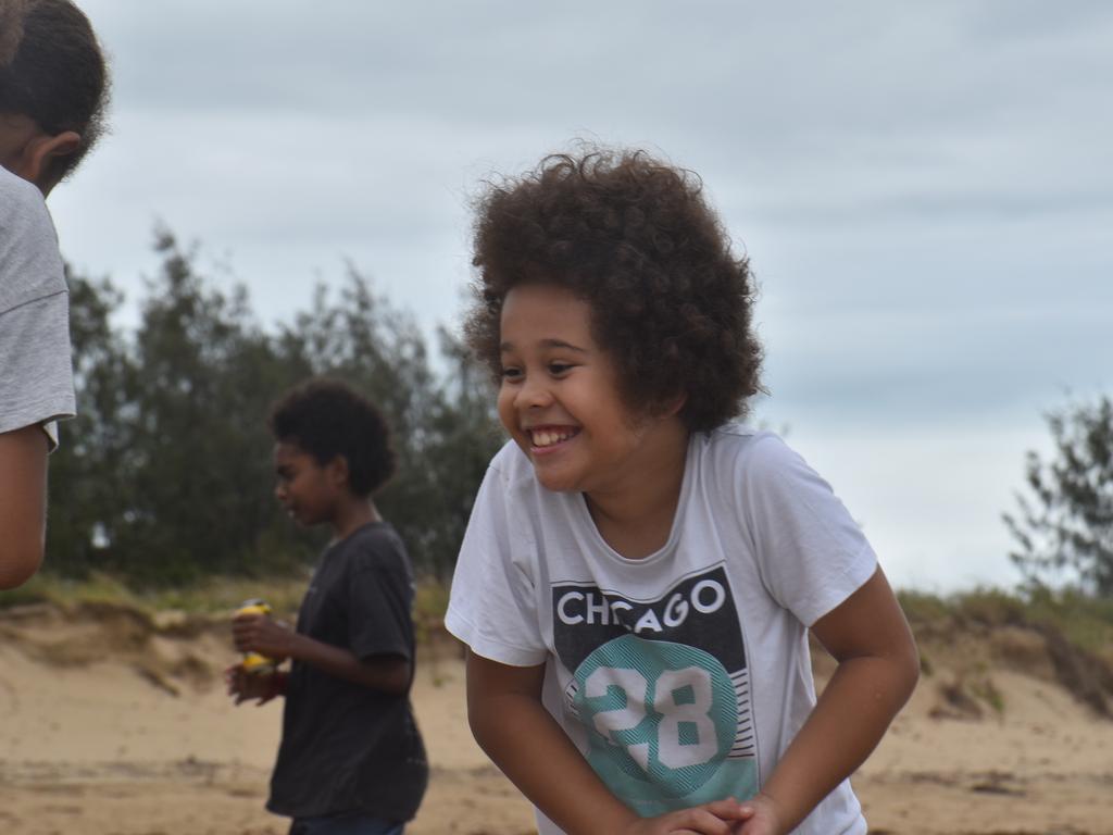 Lyle Davis at the Mackay & District South Sea islander Association's 2022 Australia Day Celebrations in Quota Park. Picture: Lillian Watkins