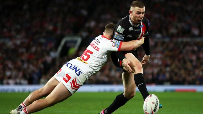 Jackson Hastings took his game to a new level playing for Salford in Super League. Picture: Clive Brunskill/Getty Images