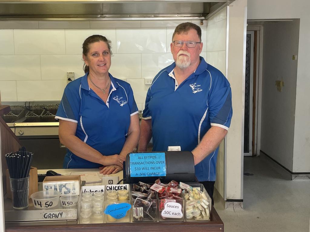 Mark and Sandra own and operate Ned's by the Bay, and believe a change to the status of the Torquay caravan park would "majorly affect" their business.